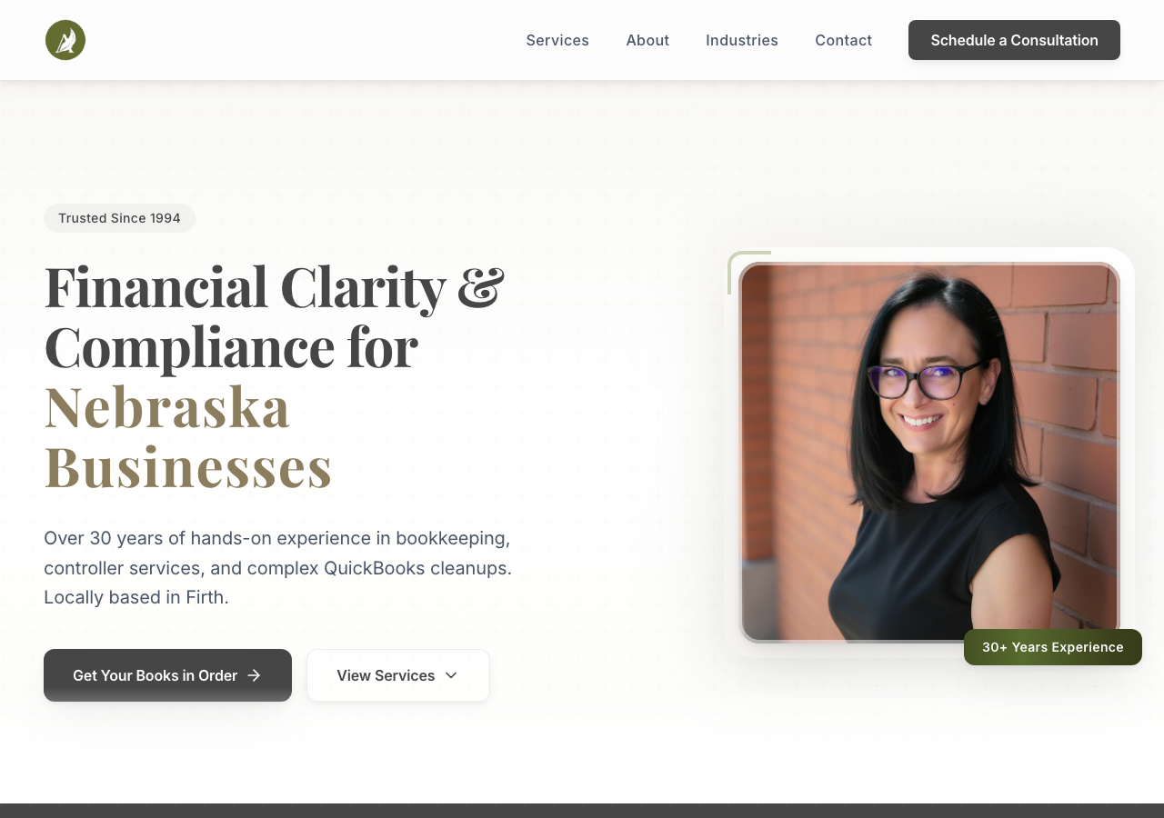 The Merchant Aide bookkeeping website